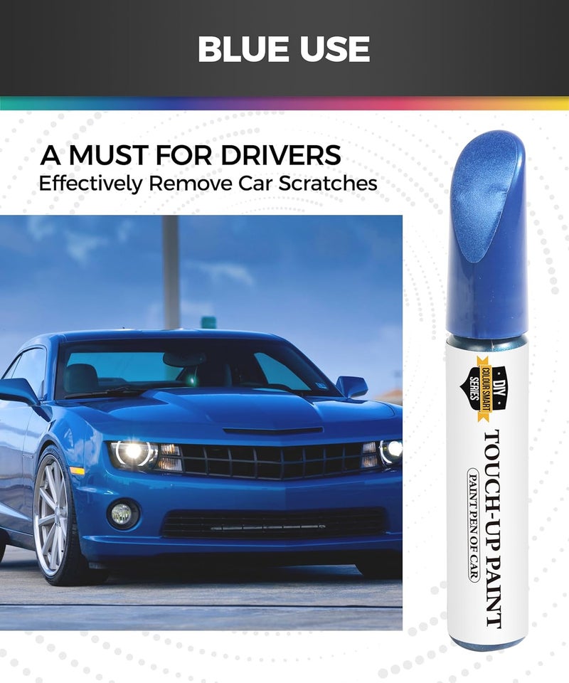 UBOG Car Paint Scratch Repair,Touch Up Paint for Cars,Touch Up Paint Pen,Car Accessories Car Scratch Repair,Car Touch Up Paint,Car Scratch Remover Pen,Car Paint Pen for Erase Car Scratches (Blue) - Image 5